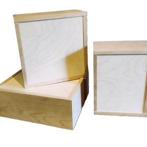 Подарочные боксы под бутылку 200 мл